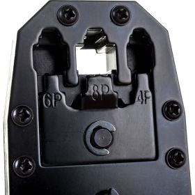 Инструмент IEK ITK для обжима RJ45/RJ12/RJ11 ручка PVC TM1-G10V (артикул 16528506) – фото 4