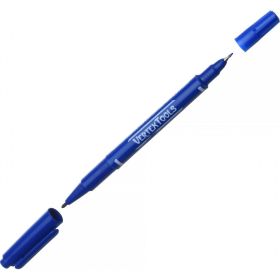 Строительный маркер vertextools синий, двухсторонний 00010-03 (артикул 18266179) – фото 3