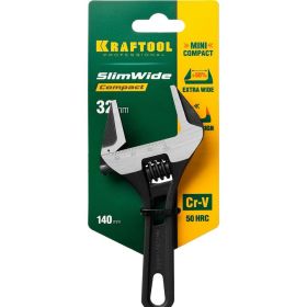 Разводной ключ KRAFTOOL SlimWide Compact 140/32 мм 27266-20 (артикул 15890077) – фото 4