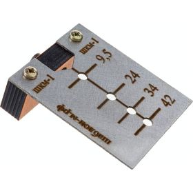 Шаблон для эксцентриковых стяжек Левша ШКМ-1 У8-4019 (артикул 20874747) – фото 5