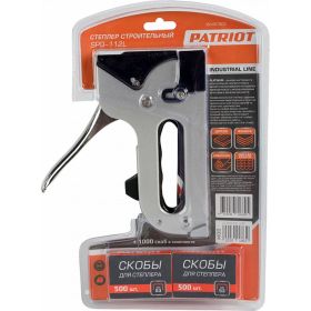 Степлер, скобы тип 53 6-14мм PATRIOT Platinum SPQ-112L 350007503 (артикул 15928426) – фото 5