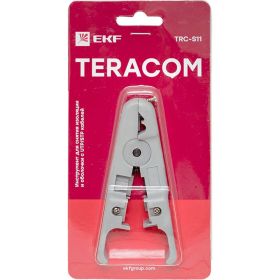 Инструмент для снятия изоляции и оболочки с UTP кабелей EKF TERACOM TRC-S11 (артикул 28012208) – фото 9