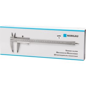 Нониусный штангенциркуль NORGAU ШЦ-1 200 мм, 0.05 мм, с поверкой 040005020/П (артикул 16018248) – фото 10