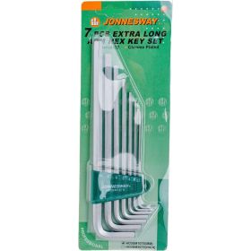 Комплект угловых шестиграников EXTRA LONG Jonnesway H03SM107S (артикул 13938682) – фото 1