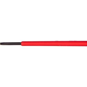 Диэлектрическая отвертка Felo Ergonic 2,5х0,4х75 плоская шлицевая 41302590 (артикул 15850308) – фото 2
