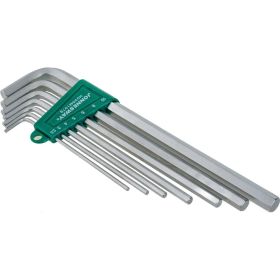 Комплект угловых шестиграников EXTRA LONG Jonnesway H03SM107S (артикул 13938682) – фото 2