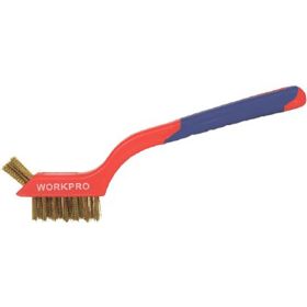 Набор корщеток WORKPRO нержавеющая сталь, медь, нейлон, 3 шт. WP253005 (артикул 23318577) – фото 2