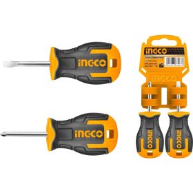 Набор отверток INGCO 38мм 2 шт. S2 HKSDS2028 (артикул 17457168) – фото 2