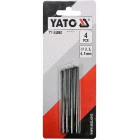 Набор пробойников для кожи YATO 2,3,4,5мм 4 предмета YT-35880 (артикул 16563572) – фото 3