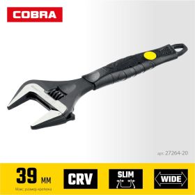 Разводной ключ STAYER Cobra 200 / 39 мм 27264-20 (артикул 15890034) – фото 3