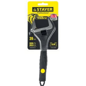 Разводной ключ STAYER Cobra 200 / 39 мм 27264-20 (артикул 15890034) – фото 6
