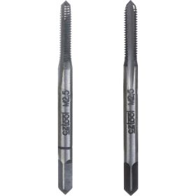 Набор метчиков из 2-х шт. M 2,5 шаг 0.45 мм Bucovice Tools 110025 (артикул 15780222) – фото 1