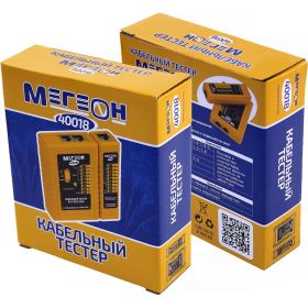 Кабельный тестер МЕГЕОН 40018 к0000020293 (артикул 16045401) – фото 5