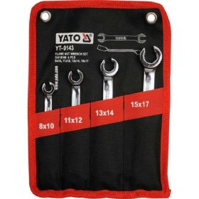 Набор разрезных ключей YATO 4 пр YT-0143 (артикул 15744413) – фото 1