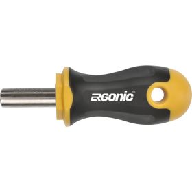 Отвертка под биты Felo Ergonic 1/4" Stubby 46902640 (артикул 15955792) – фото 1