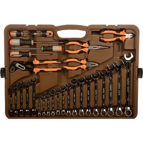 Универсальный набор инструмента Ombra OMT141S 1/4""DR, 3/8""DR,1/4""DR (артикул 15394140) – фото 2