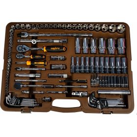 Универсальный набор инструмента Ombra OMT141S 1/4""DR, 3/8""DR,1/4""DR (артикул 15394140) – фото 3