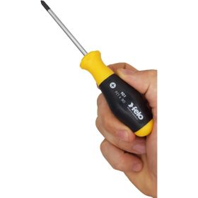 Крестовая отвертка Felo PZ1X80 90110210 (артикул 18228853) – фото 4