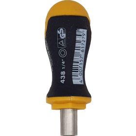 Отвертка под биты Felo Ergonic 1/4" Stubby 46902640 (артикул 15955792) – фото 8