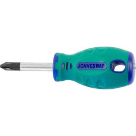 Стержневая крестовая отвертка Jonnesway D71P238 ANTI-SLIP GRIP, PH2x38 мм 49952 (артикул 15958150) – фото 1