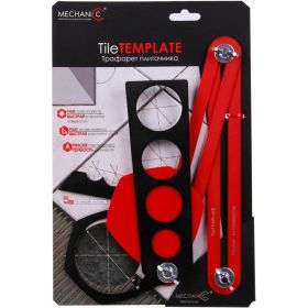Ручной инструмент для разметки Mechanic TileTEMPLATE шаблон плиточника 19568442102 (артикул 17212326) – фото 2
