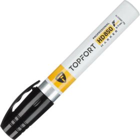 Маркер для агрессивной среды Topfort HD 850 черный, 3-7 мм, скошенный наконечник 1660276 (артикул 31431117) – фото 3