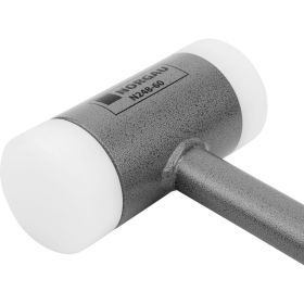 Молоток без отдачи NORGAU тип N248-60 со сменными бойками D-60 мм 075131060 (артикул 15640981) – фото 3