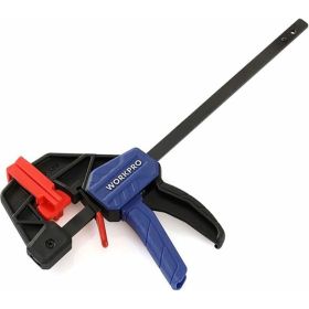 Быстрозажимная струбцина WORKPRO 40x100 мм WP232034 (артикул 23298705) – фото 3