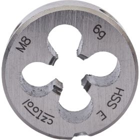 Плашка Bucovice Tools M 8 Шаг 1.25 HSSE 25x9мм 290080 (артикул 15780163) – фото 1