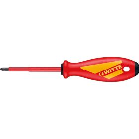 Крестовая отвертка WITTE MAXX VDE PH2 6х100 мм new 537122016 (артикул 15900422) – фото 1