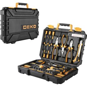 Универсальный набор инструмента для дома и авто в чемодане DEKO TZ82 065-0736 (артикул 16504547) – фото 4