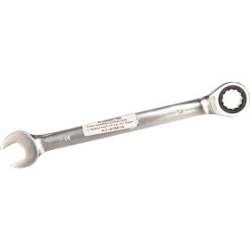 Комбинированный ключ с трещоткой 14мм AV Steel AV-315014 (артикул 15789748) – фото 1