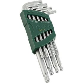 Шестигранники SATA 9 предметов TORX пластиковый блистер S2 09715 (артикул 23231630) – фото 1