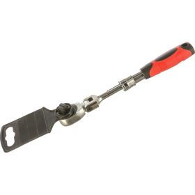 Шарнирный ключ-трещотка 1/4"", 72 зуб, 175-225мм JTC-5028 (артикул 15522809) – фото 2