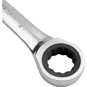 Комбинированный трещоточный ключ AV Steel 27 мм. AV-315027 (артикул 16135312) – фото 3
