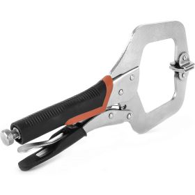 Зажимные клещи INTERTOOL C-type 150мм, Cr-V UT-5205 (артикул 20216680) – фото 4