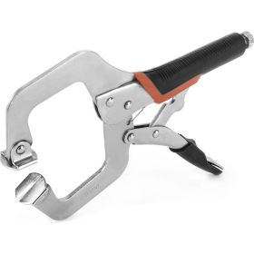 Зажимные клещи INTERTOOL C-type 150мм, Cr-V UT-5205 (артикул 20216680) – фото 6