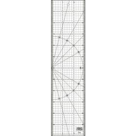 Разметочная метрическая линейка OLFA 150х600 мм OL-MQR-15x60 (артикул 13662828) – фото 2