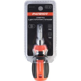 Отвертка с двусторонним стержнем PATRIOT CR-V, PH2-SL6x38, Patriot (1165) 350003301 (артикул 20249008) – фото 4