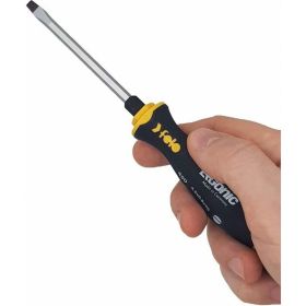 Плоская шлицевая отвертка Felo Ergonic 4,5X0,8X90, ударная 45004540 (артикул 16391249) – фото 4