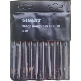 Набор надфилей Gigant 10шт GBS-10 (артикул 27662922) – фото 1