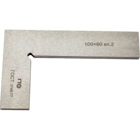 Поверочный угольник ГТО УП 100х60 кл.2 SS1006002 (артикул 16726106) – фото 4