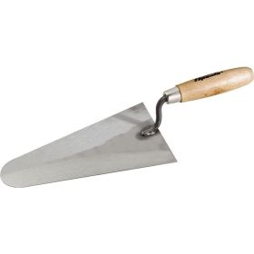 Стальная кельма штукатура 160 мм, деревянная ручка SPARTA 862705 (артикул 15381887) – фото 1