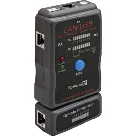 Сетевой тестер ExeGate EX-T5448 для RJ-45 RJ-11 RJ-12 USB 293160 (артикул 24608799) – фото 1