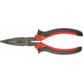 Изогнутые длинногубцы 160 мм, двухкомпонентные рукоятки MATRIX Black Nickel 17458 (артикул 15381729) – фото 1