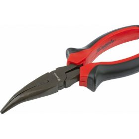Изогнутые длинногубцы 160 мм, двухкомпонентные рукоятки MATRIX Black Nickel 17458 (артикул 15381729) – фото 2