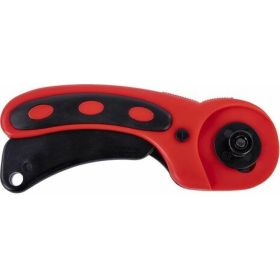 Раскройный роликовый нож BRAUBERG Professional 45 мм, круглое лезвие, резиновые вставки 238087 (артикул 23894049) – фото 3