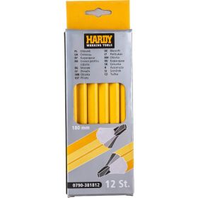 Разметочный карандаш HARDY графит, 18 см, 12 шт. в коробке 0790-381812 (артикул 18505945) – фото 3