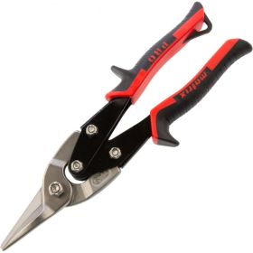 Ножницы по металлу Matrix PRO 250 мм, прямой рез, сталь CRMO, двухкомпонентные рукоятки 78322 (артикул 17208229) – фото 3