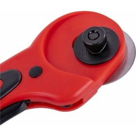 Раскройный роликовый нож BRAUBERG Professional 45 мм, круглое лезвие, резиновые вставки 238087 (артикул 23894049) – фото 5